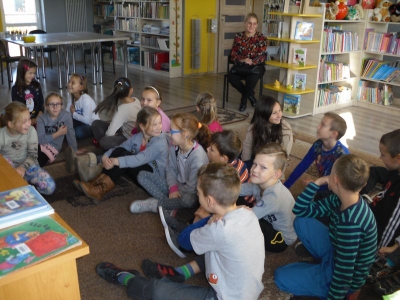 Lekcje biblioteczne z udziałem uczniów z ZS nr 2 w Brześciu KujawskimJG_UPLOAD_IMAGENAME_SEPARATOR1