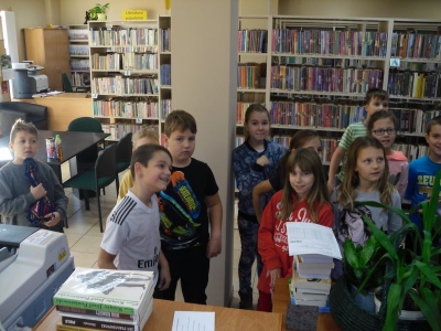 Lekcje biblioteczne z udziałem uczniów z ZS nr 2 w Brześciu KujawskimJG_UPLOAD_IMAGENAME_SEPARATOR9