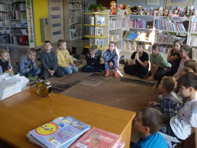 Lekcje biblioteczne z udziałem uczniów z ZS nr 2 w Brześciu KujawskimJG_UPLOAD_IMAGENAME_SEPARATOR2