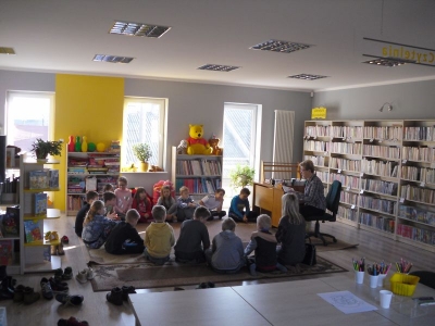 Lekcje biblioteczne z udziałem uczniów z ZS nr 2 w Brześciu KujawskimJG_UPLOAD_IMAGENAME_SEPARATOR4