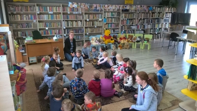Przedszkolaki z Brzezia w brzeskiej biblioteceJG_UPLOAD_IMAGENAME_SEPARATOR5