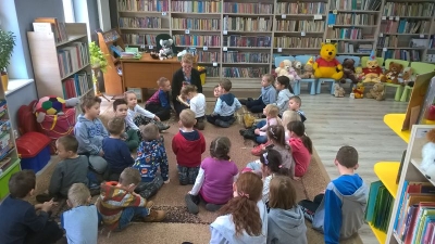 Przedszkolaki z Brzezia w brzeskiej biblioteceJG_UPLOAD_IMAGENAME_SEPARATOR6