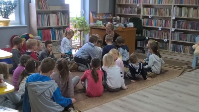 Przedszkolaki z Brzezia w brzeskiej biblioteceJG_UPLOAD_IMAGENAME_SEPARATOR9