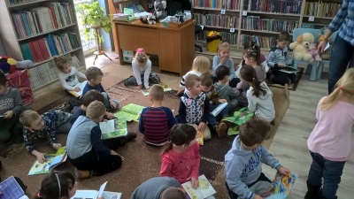 Przedszkolaki z Brzezia w brzeskiej biblioteceJG_UPLOAD_IMAGENAME_SEPARATOR8