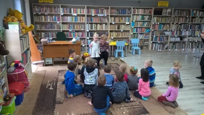 Przedszkolaki z Gużlina w brzeskiej biblioteceJG_UPLOAD_IMAGENAME_SEPARATOR9