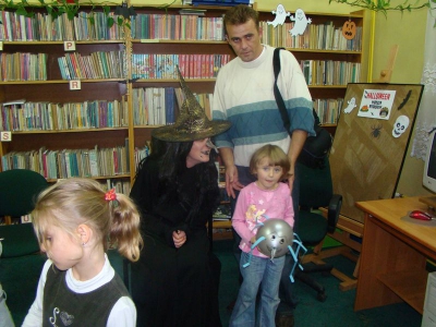 Halloween w Bibliotece