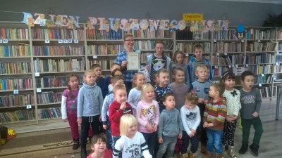 Przedszkolaki z Brzezia w brzeskiej biblioteceJG_UPLOAD_IMAGENAME_SEPARATOR8